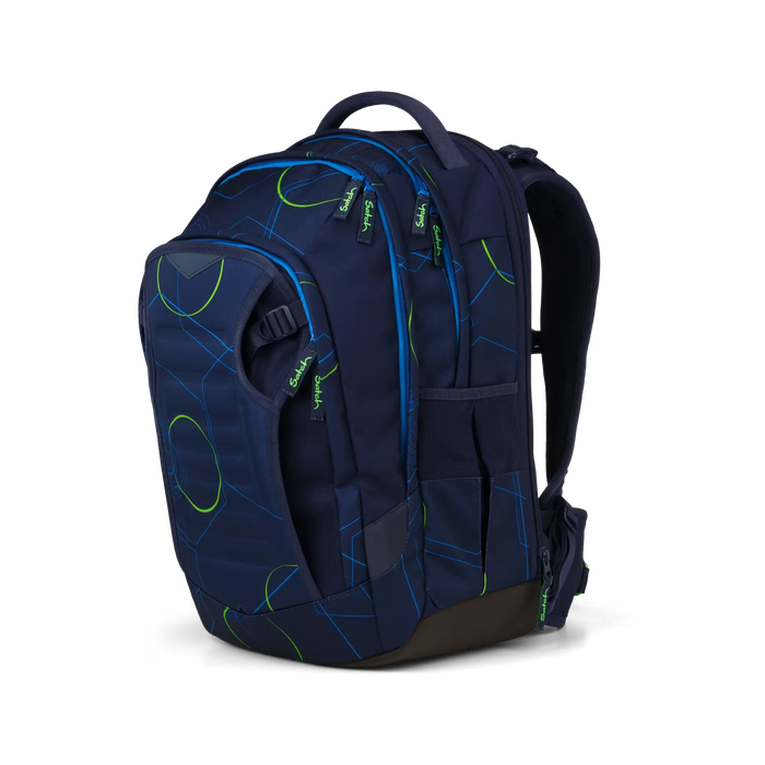 Satch Match PLUS Schulrucksack Blue Tech