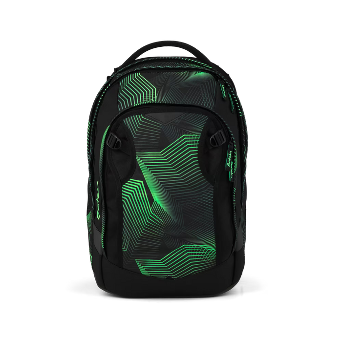 Satch Match PLUS Schulrucksack Seismic Green