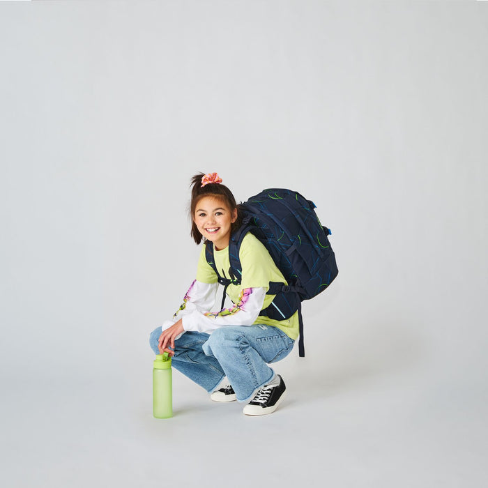 Satch Pack Schulrucksack Blue Tech