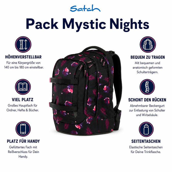 Satch Pack Schulrucksack Mystic Nights