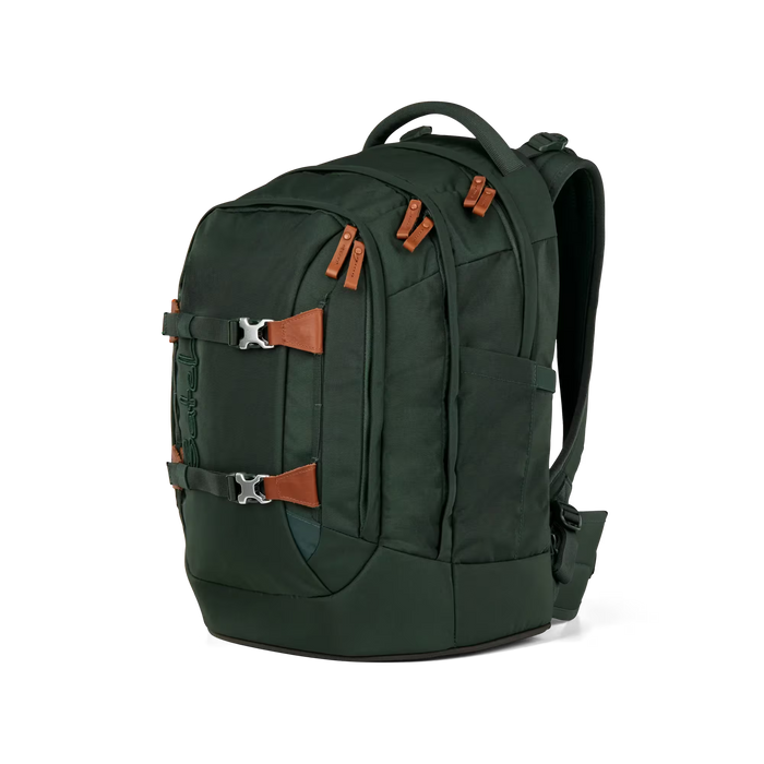 Satch Pack Schulrucksack Nordic Forest Green