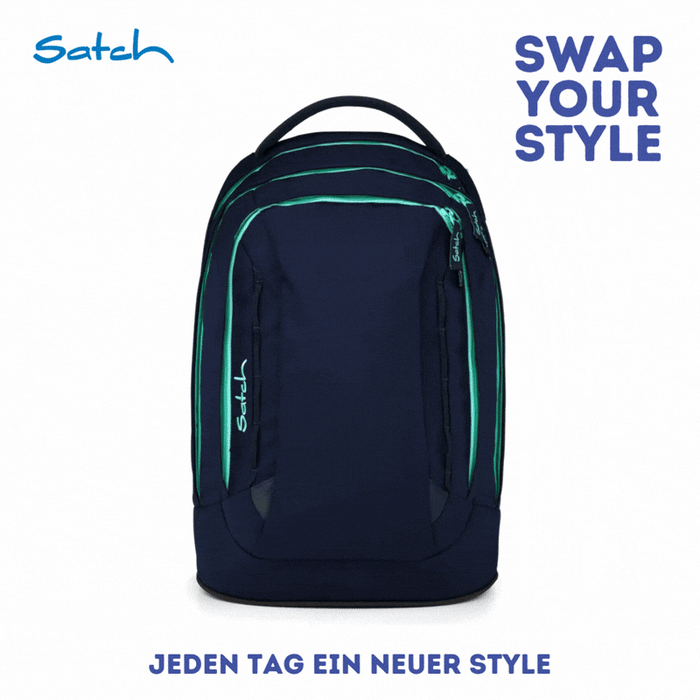 Satch Pack Schulrucksack Ocean Mint