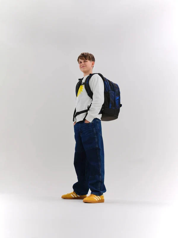 Satch Pack Schulrucksack Seismic Blue