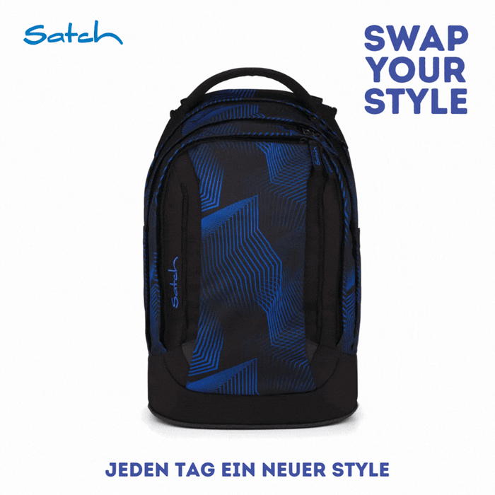 Satch Pack Schulrucksack Seismic Blue