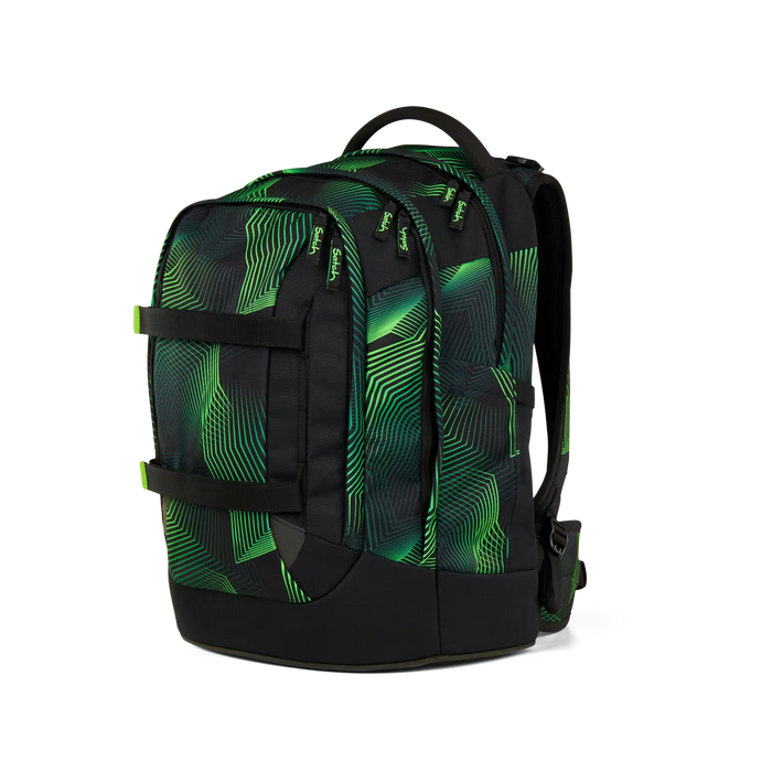 Satch Pack Schulrucksack Seismic Green