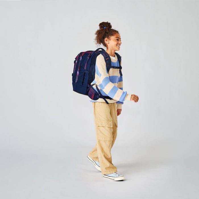 Satch Pack Schulrucksack Seismic Pink