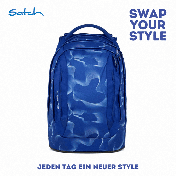 Satch Pack Schulrucksack Vibrant Blue
