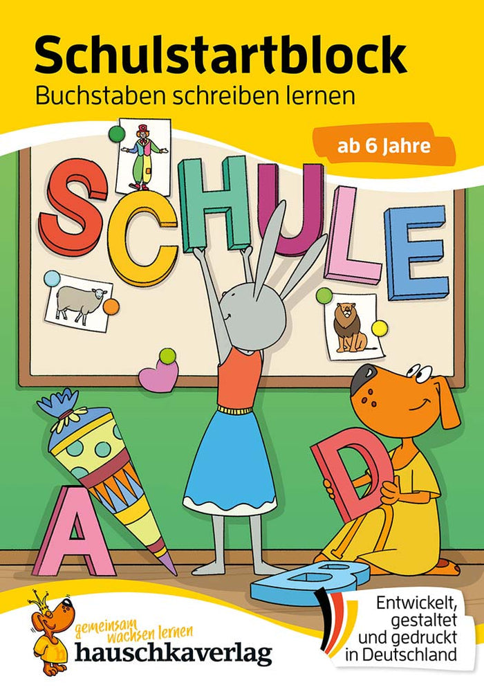 Schulstart-Block – Buchstaben schreiben lernen