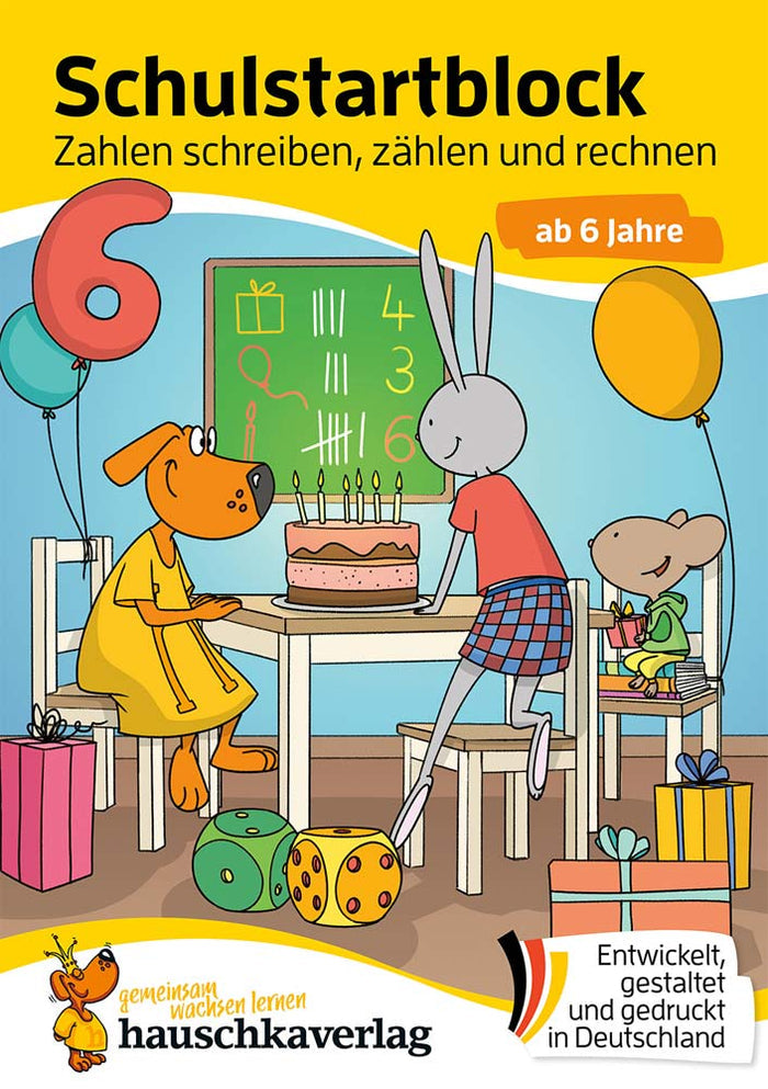 Schulstart-Block – Zahlen schreiben, zählen und rechnen