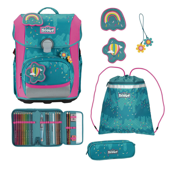 Scout Neo Schulranzenset 4tlg. Happy Confetti