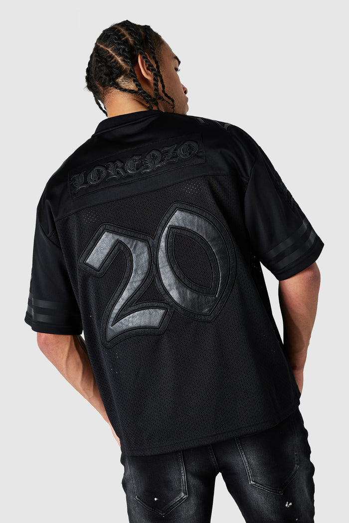 Shield Jersey - Tonal black