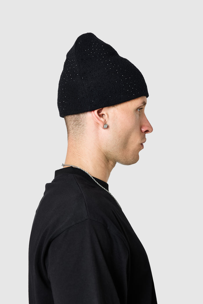 Shimmer Beanie - Black