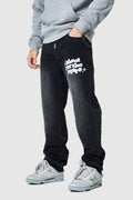 Shoot For The Stars Relaxed Jean - Black