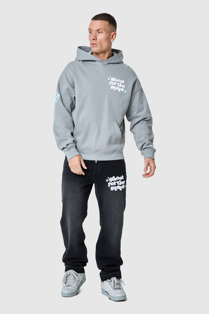 Shoot For The Stars Relaxed Jean - Black