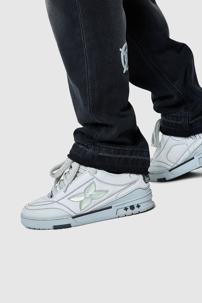 Shoot For The Stars Relaxed Jean - Black