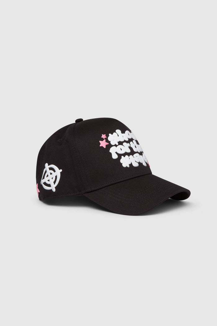 Shoot For The Stars Trucker Cap - Black