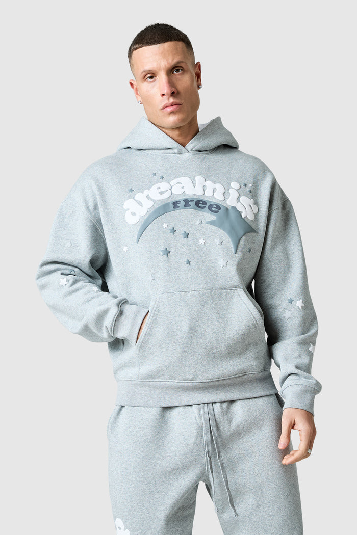 Shooter Hood - Grey Marl