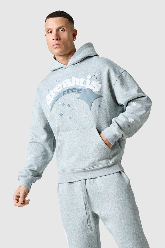 Shooter Hood - Grey Marl