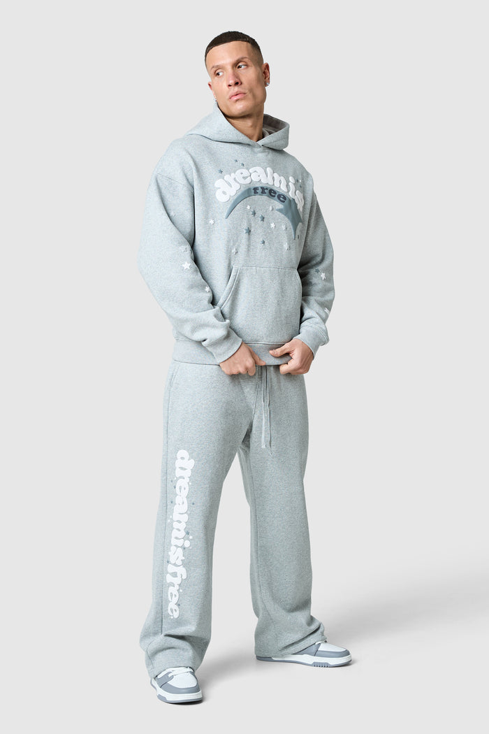 Shooter Tracksuit - Grey Marl
