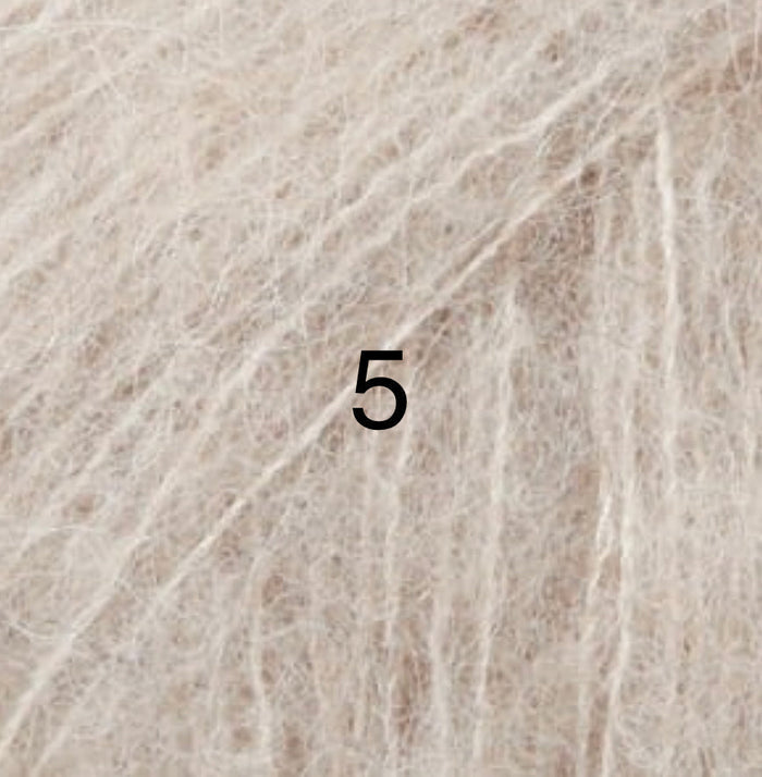 Wool colour 5 – Cream for Signature Fluffy Pixie Bonnet