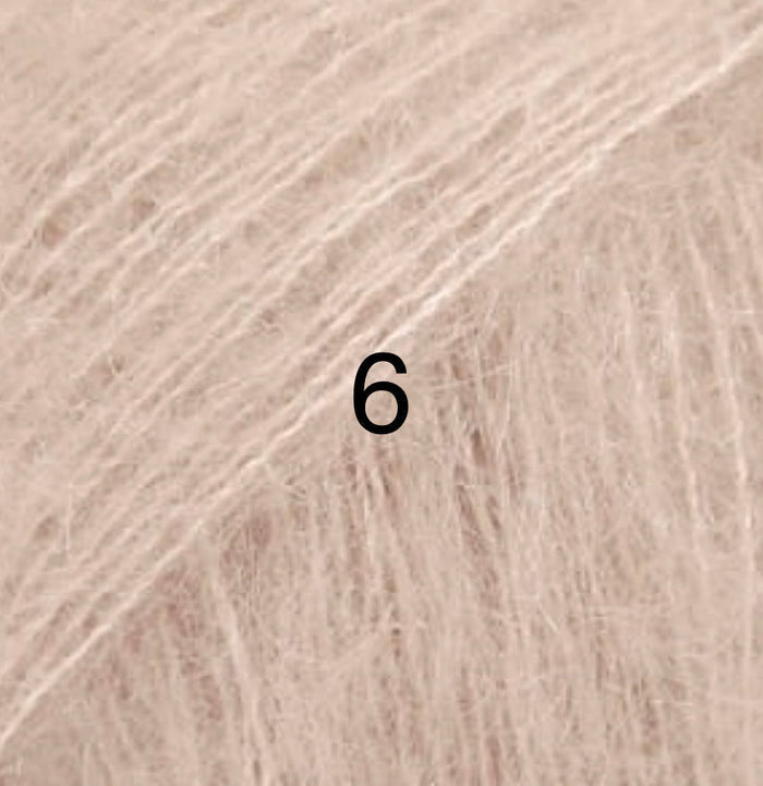Wool colour 6 – Cream for Signature Fluffy Pixie Bonnet