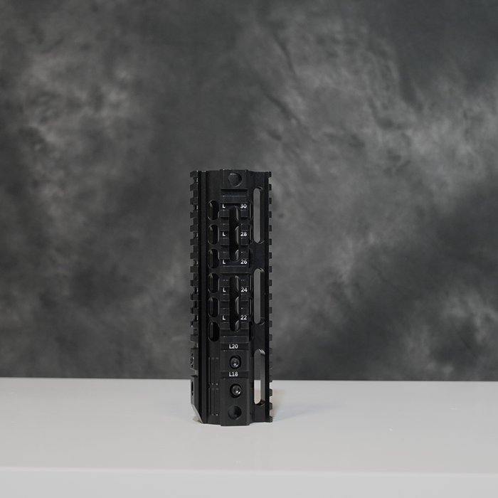 SKELETONIZED METAL QUAD RAIL HANDGUARD