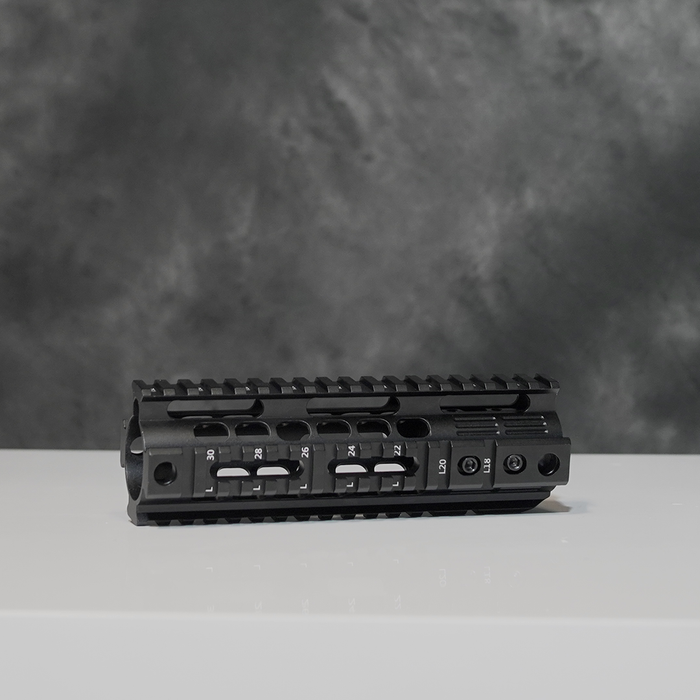 SKELETONIZED METAL QUAD RAIL HANDGUARD