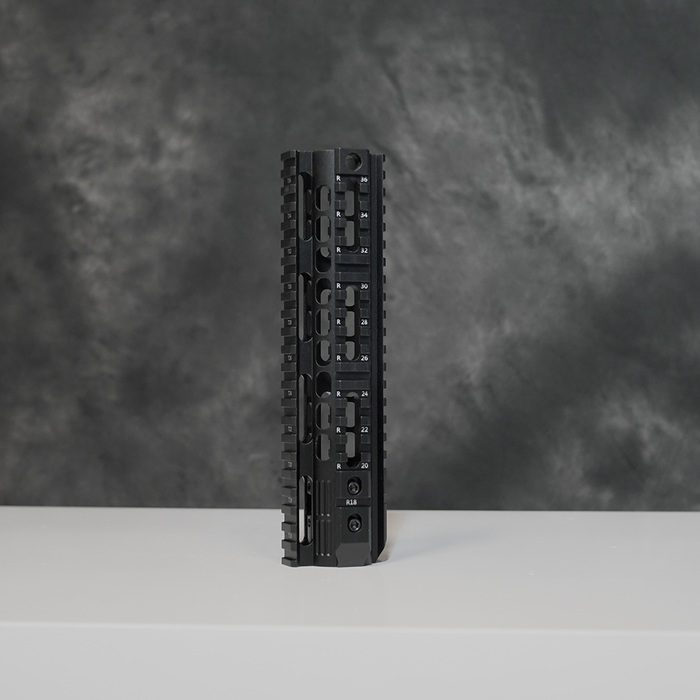 SKELETONIZED METAL QUAD RAIL HANDGUARD