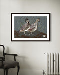 Slate Bobwhite Pair | Austin Williams Art | austinwilliamsart.com