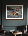 Slate Still Buck | Austin Williams Art | austinwilliamsart.com