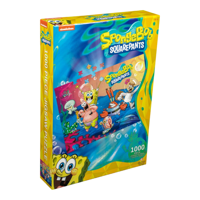 SpongeBob - Cast 1000pc Jigsaw