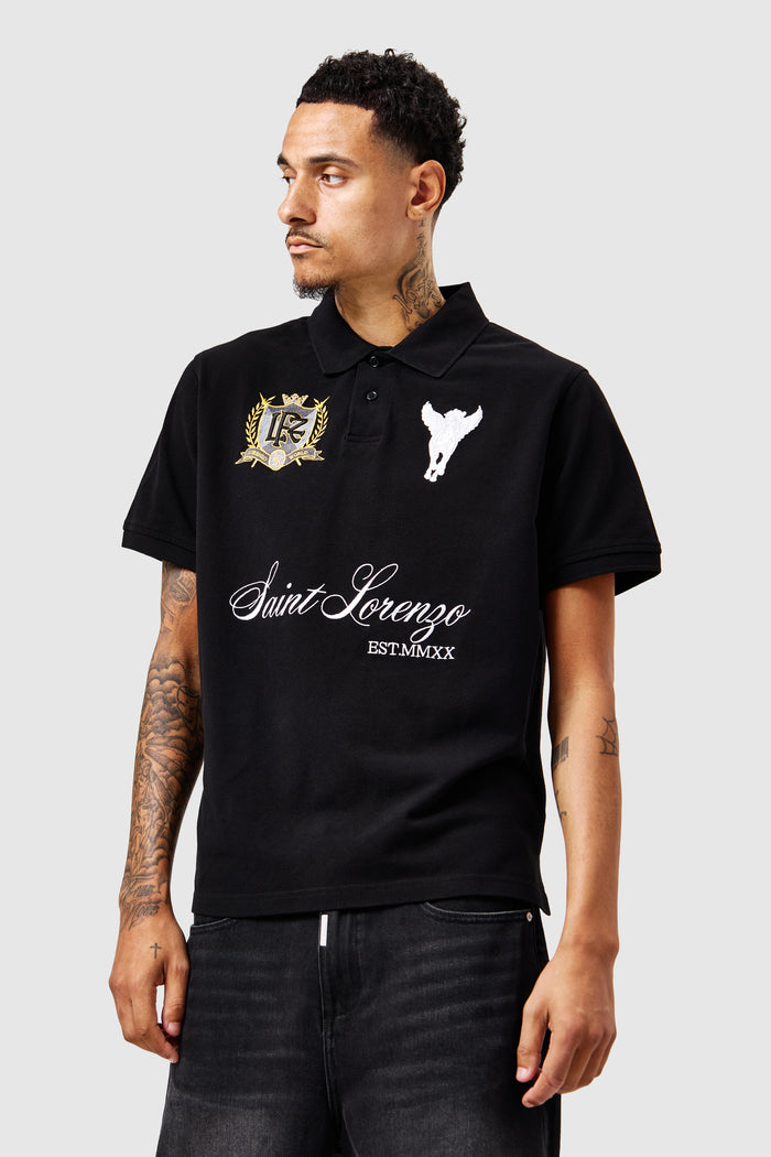 Squadra Polo Shirt - Black