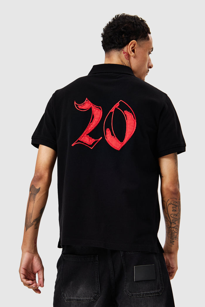 Squadra Polo Shirt - Black