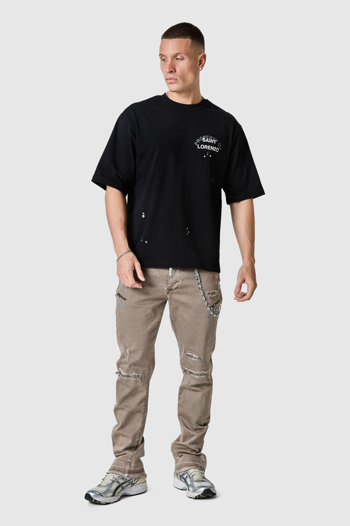 St Lorenzo Painter Tee 2.0 - Black