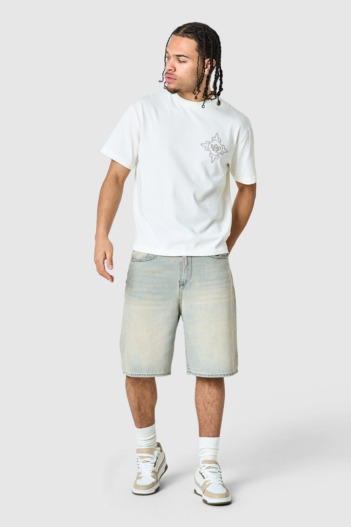 Staples Icon Core Twinset - Sand Blue / Off White