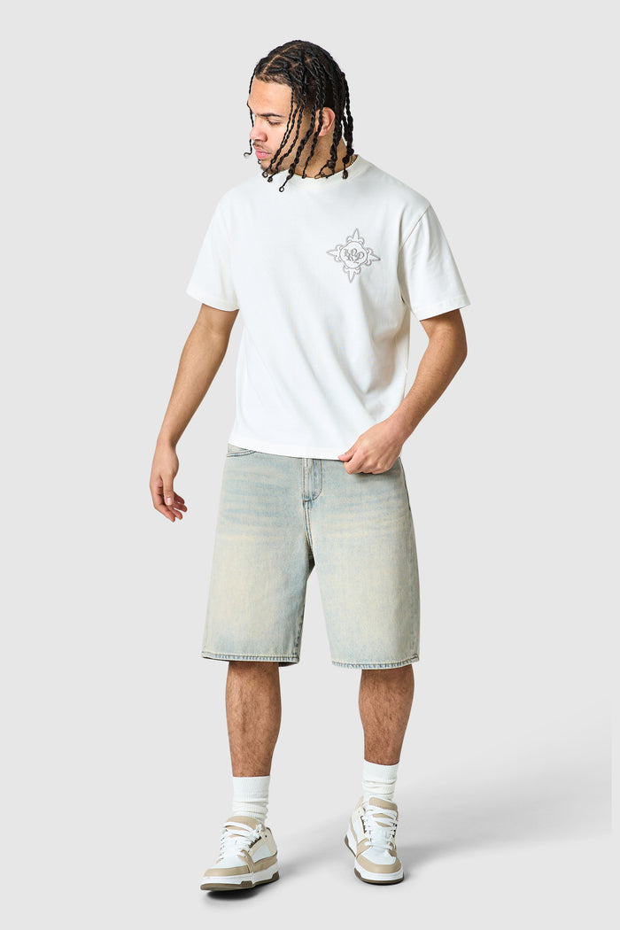 Staples Icon Core Twinset - Sand Blue / Off White