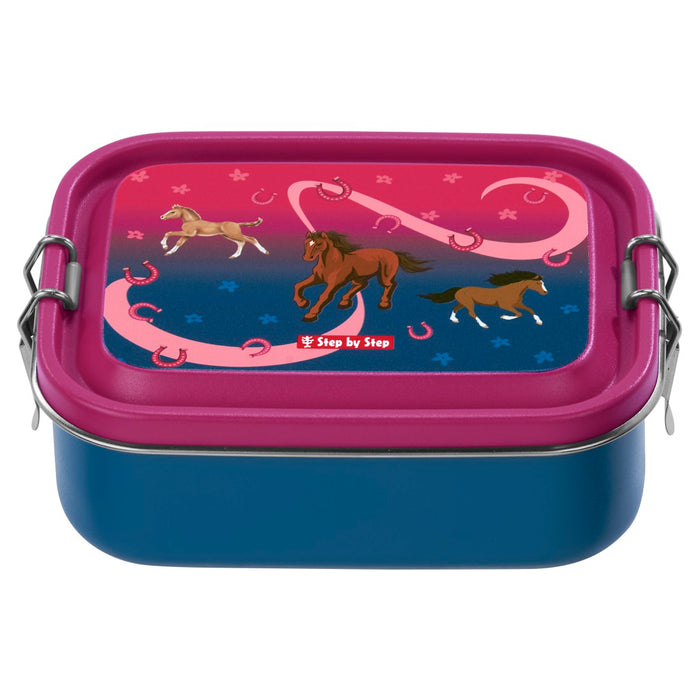 Step by Step Edelstahl Lunchbox Wild Horse