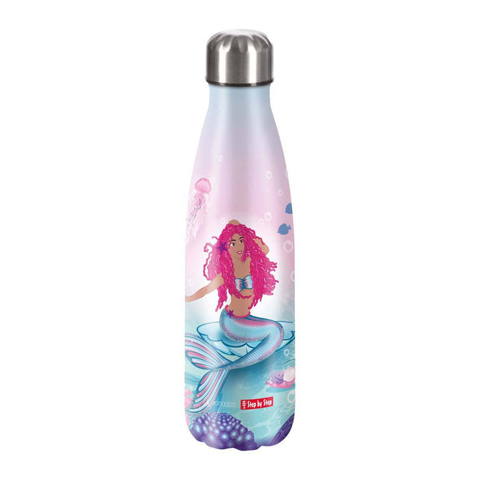 Step by Step Edelstahl Trinkflasche Mermaid Lola