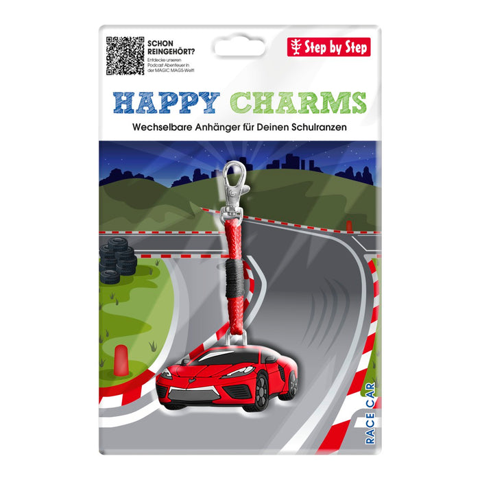 Step by Step Happy Charms Race Car