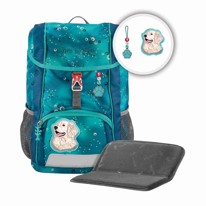 Step by Step  JUINOR KID Kindergartenrucksack-Set 3tlg. Dog Basty