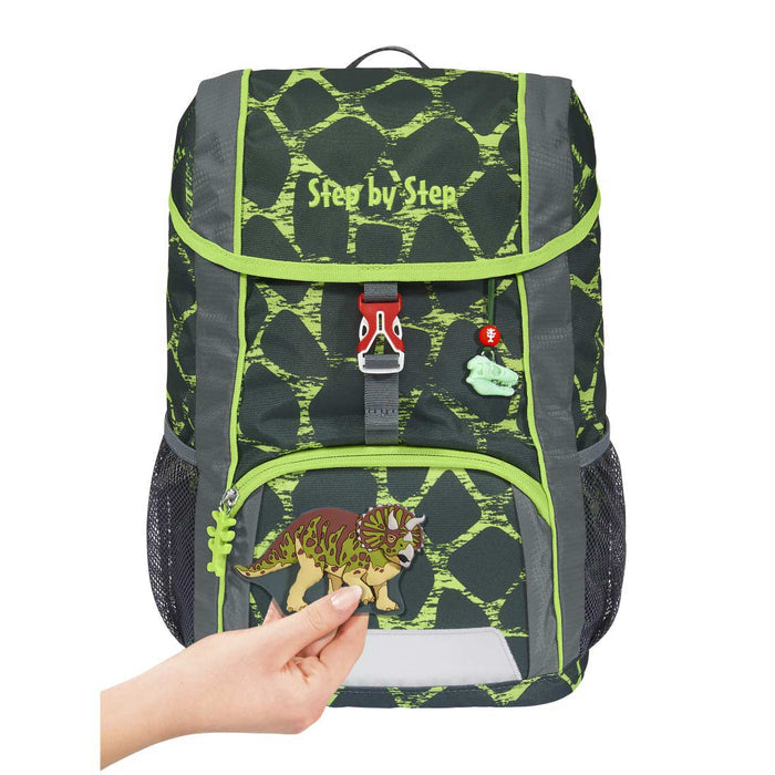 Step by Step JUNIOR KID Kindergartenrucksack-Set 3tlg. Dino Tres