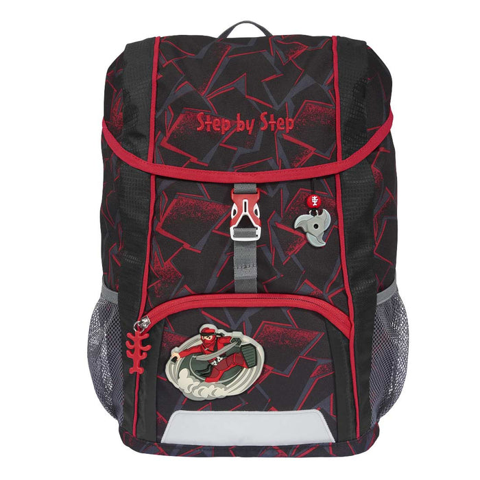 Step by Step JUNIOR KID Kindergartenrucksack-Set 3tlg. Ninja Yuma