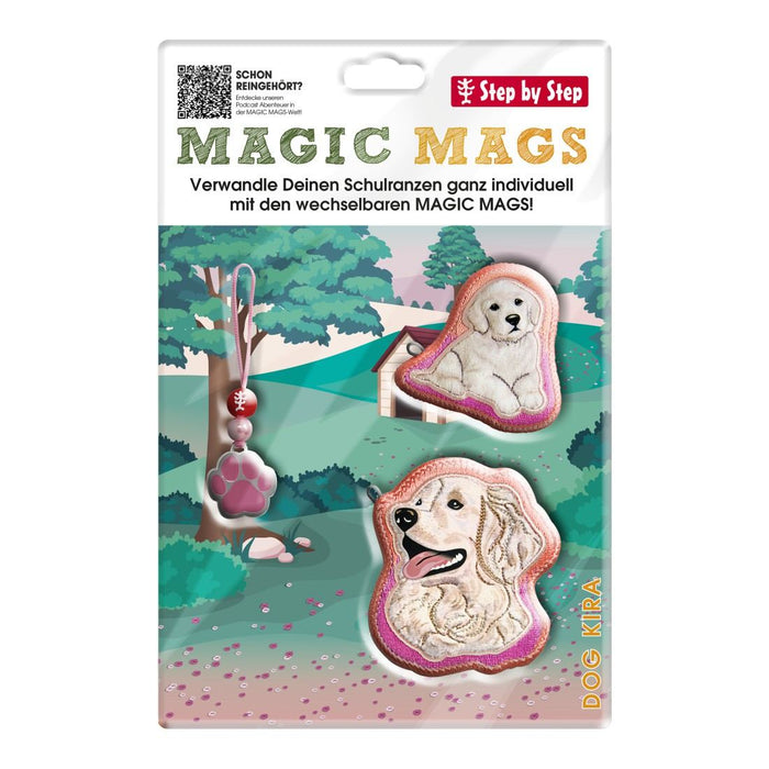 Step by Step Magic Mags Dog Kira