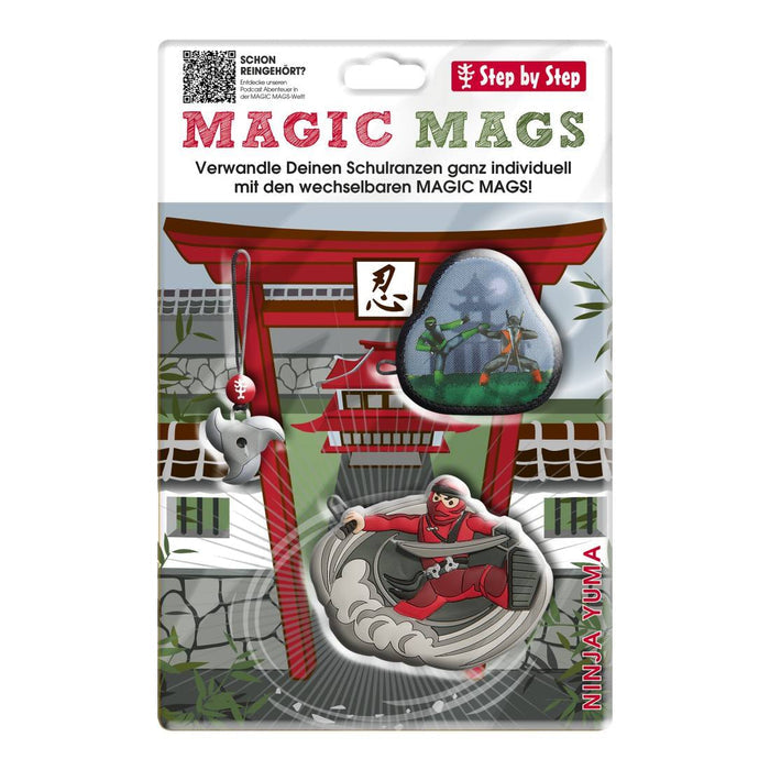 Step by Step Magic Mags Ninja Yuma