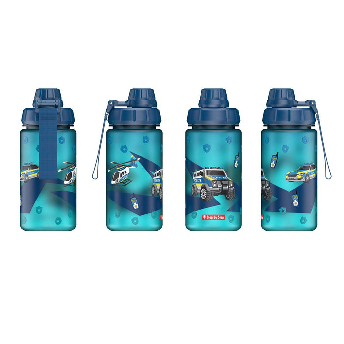 Step by Step Trinkflasche Police
