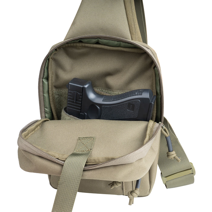SwiftPack CCW Nylon Sling Bag with Quick-Draw Function