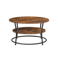 Table basse buffet bas 2 niveaux