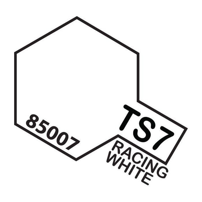 Tamiya TS-7 Racing White Lacquer Spray Paint 100ml