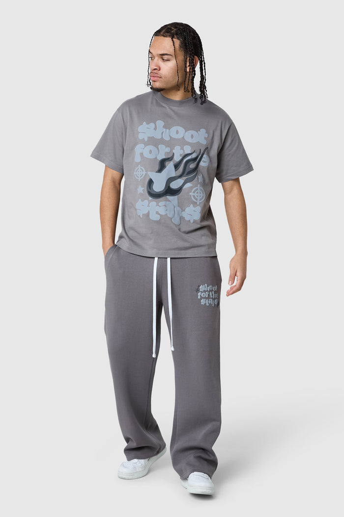 Target Tee - Steel
