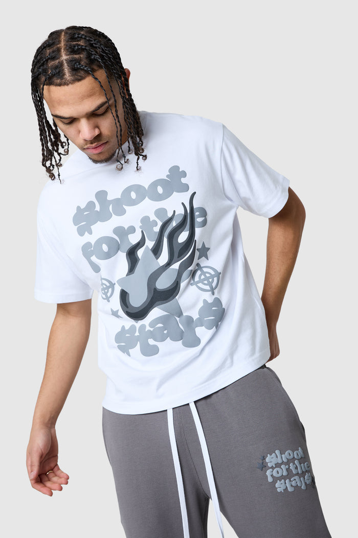 Target Tee - White